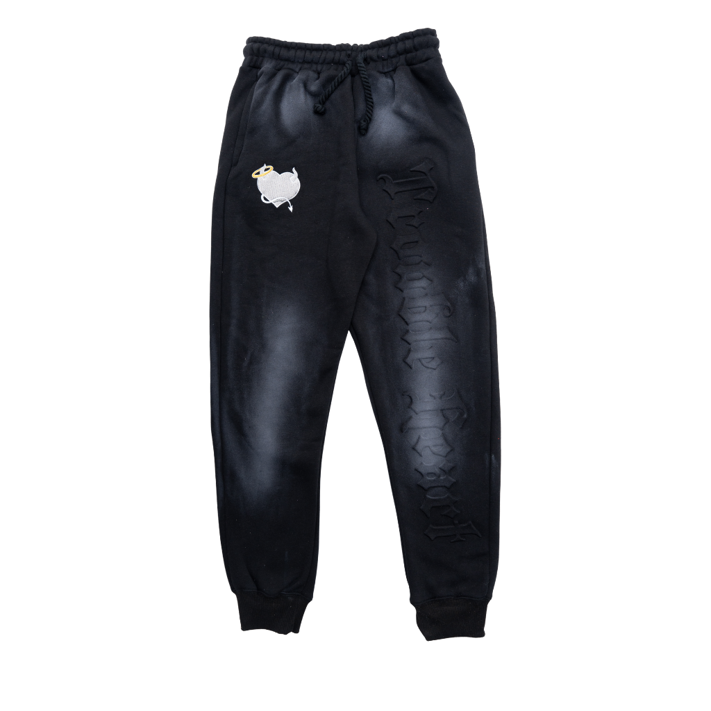 LOVEONSUSPENSION JOGGER (BLK & GRAY)