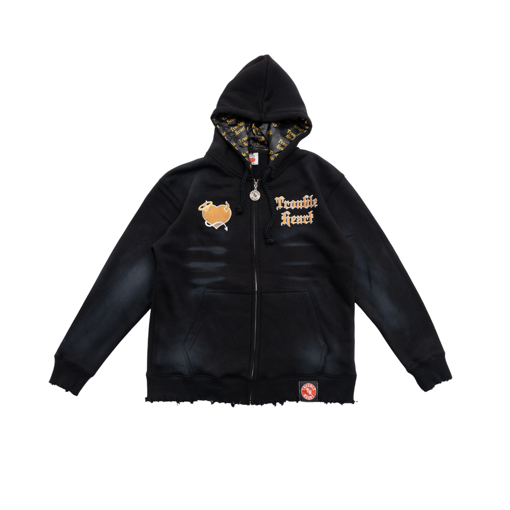 LOVEONSUSPENSION JOGGER (BLK & GOLD)