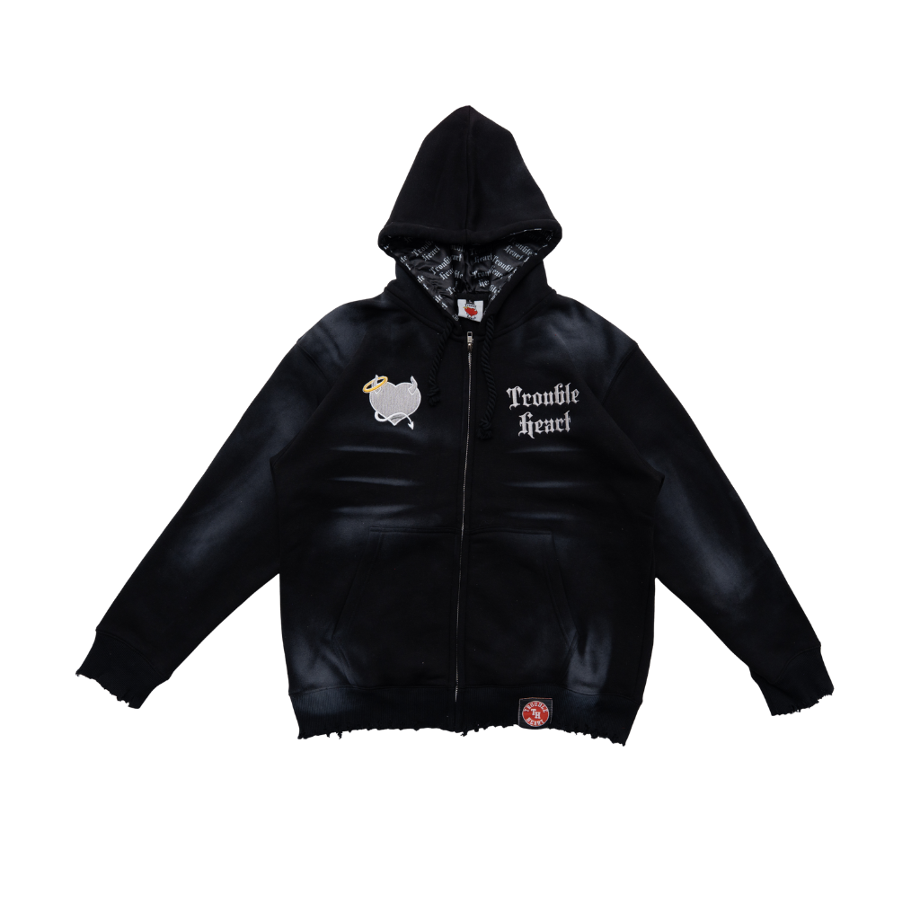 LOVEONSUSPENSION JOGGER (BLK & GRAY)